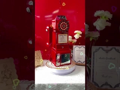 Casamento Clássico Livro de Convidados Retro Artesanato Aniversário Livro de Convidados Telefone Casamento