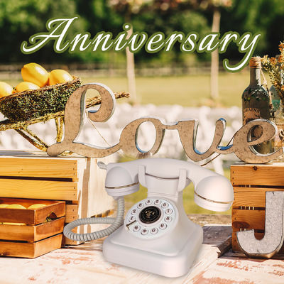 32GB Mensagem de convidado de casamento de cor personalizada de áudio telefone livro de convidados para aniversários eventos