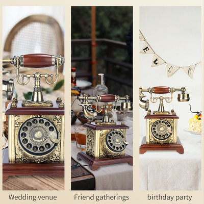 Vintage Retro Style Vídeo Livro de convidados Casamento Carregamento de telefone Gravação Para Casamento
