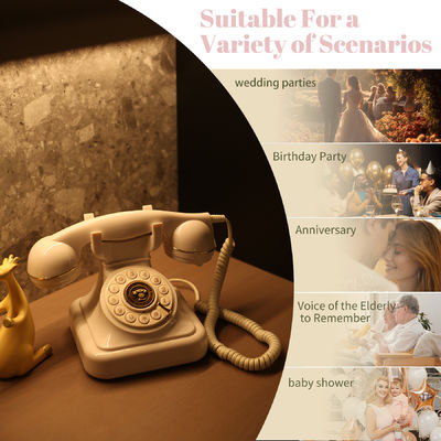 32GB Audio Guest Book Preserve Memories High Definition Audio Guest Book Telefone