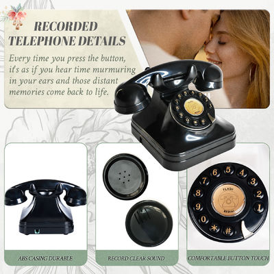 Audio personalizado Livro de convidados Correio de voz 32GB Deixe uma mensagem Telefone Casamento