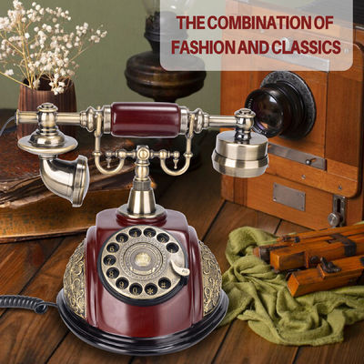 Livro de convidados de estilo europeu de áudio Telefone casamento recarregável para coletar mensagens