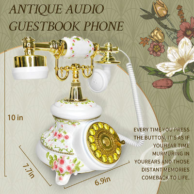 Telefonia elegante Livro de convidados Casamento Carregamento Funcional Mensagem de telefone Livro de convidados