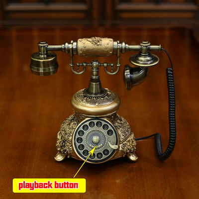 Casamento Clássico Telefonia Livro de Convidados Retro Artesanato Áudio Livro de Convidados de Casamento Para Casais