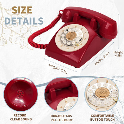 Presente Celebração Telefone Livro de convidados Casamento Telefone Gravação Para Memórias Duradouras