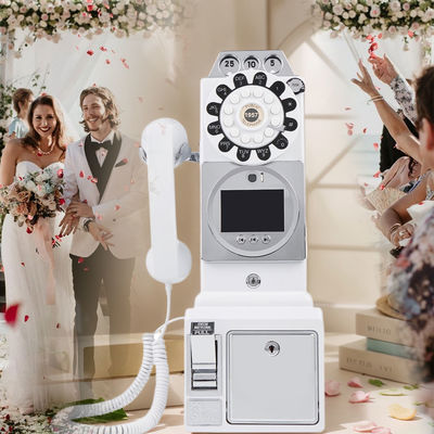 Registro de Casamento Aúdio Vídeo Customizado Livro de Convidados ABS Banquete de Plástico Festa de Benção de Convidados Registro de Entrada Livro de Voz Personalizado Mensagem